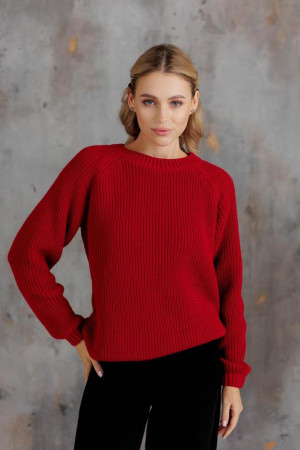 Джемпер «Джун» червоного кольору