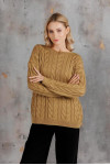 Джемпер «Асоль» карамельного цвета
