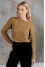 Кроп-джемпер «Асоль» карамельного кольору