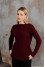 Джемпер «Асоль» цвета бордо