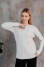 Джемпер «Асоль» белого цвета