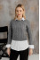 Кроп-джемпер «Асоль» серого цвета
