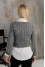Кроп-джемпер «Асоль» серого цвета