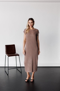 Платье "Тренд" цвета тауп