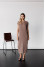 "Trend" dress in taupe color