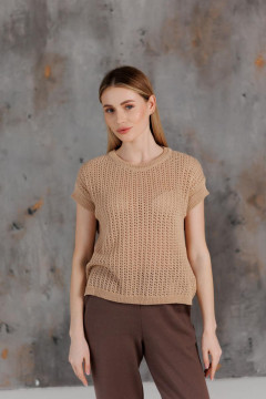 Футболка «Неоніла» бежевого кольору