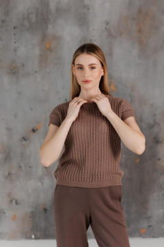 Футболка «Неоніла» кольору тауп