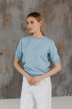 Футболка «Кетрін» блакитного кольору