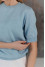 Футболка «Катрін» голубого цвета