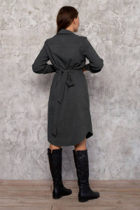 Платье «Таска» серого цвета