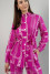 "Chiara" crimson print suit