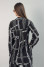 Chiara black printed suit