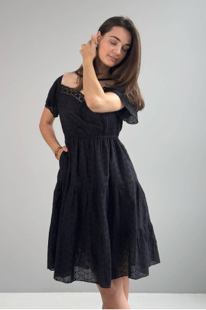 Dress "Dorothea" black