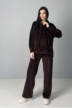 Спортивний костюм «Мусон» шоколадного кольору