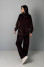 Chocolate-colored Monsoon tracksuit