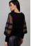 Кофта «Арсения» черного цвета