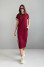 Dress "Thomas" burgundy