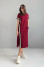 Dress "Thomas" burgundy