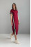 Dress "Thomas" burgundy