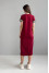 Dress "Thomas" burgundy