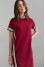 Dress "Thomas" burgundy