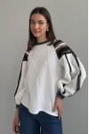 Blouse "Malin" milky color