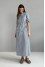 Blue striped dress "Fiol"