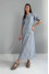 Blue striped dress "Fiol"