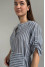 Blue striped dress "Fiol"