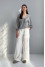 Pants "Edwin" milk color