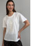 T-shirt "Riza" milky color