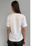 T-shirt "Riza" milky color