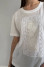 T-shirt "Riza" milky color