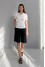 T-shirt "Main" milky color