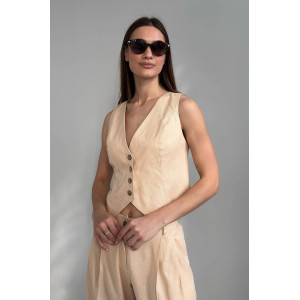 Beige Lendle waistcoat