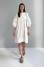 Dress "Melira" milky color