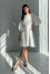 Dress "Melira" milky color
