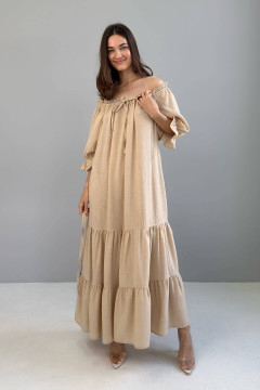 Dress "Danilla" beige