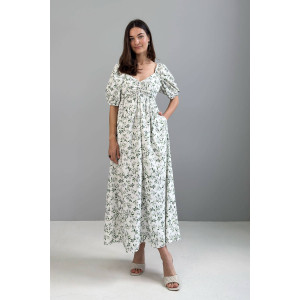 Dress "Vedana" milky color