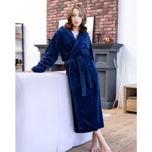 Халат «Саманта» темно-синього кольору