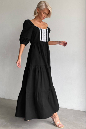 Сукня «Люпин» чорного кольору
