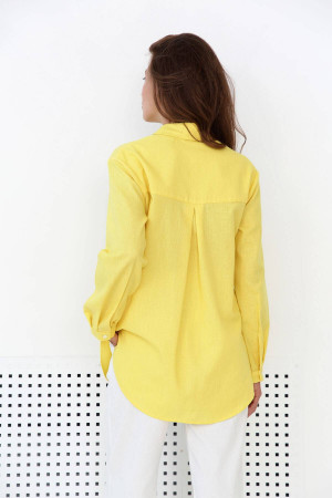 Рубашка «Флориан» желтого цвета
