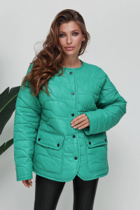 Женская куртка «Рэнди» зеленого цвета