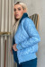 Женская куртка «Брайс» голубого цвета