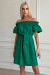Платье «Нэрли» зеленого цвета
