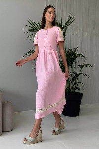 Платье «Ристон» розового цвета