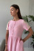 Платье «Ристон» розового цвета