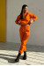 Спортивний костюм «Адель» помаранчевого кольору