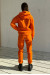 Спортивный костюм «Адель» оранжевого цвета