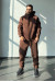 Спортивный костюм «Витовт» коричневого цвета